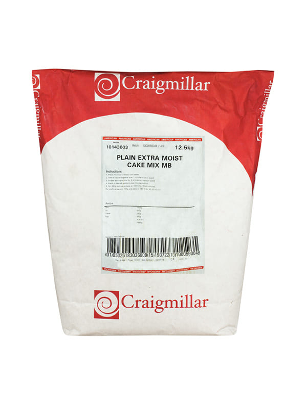 Μείγμα για κεϊκ extra moist plain 1X12,5kg