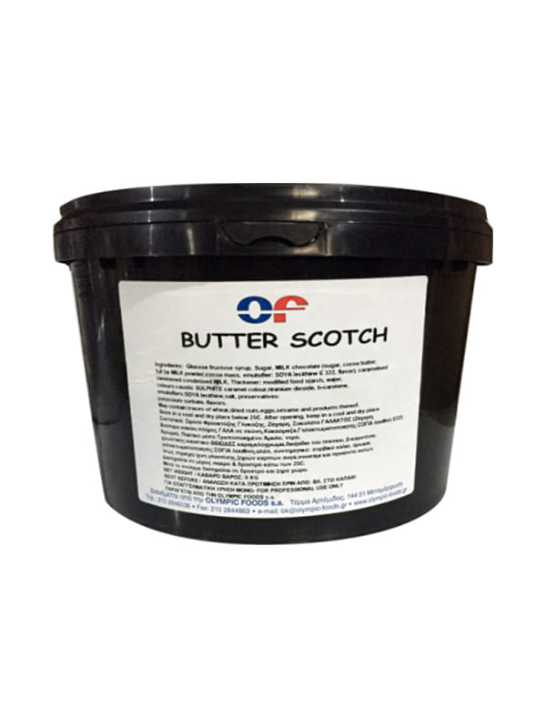 Butter scotch 6kg OLYMPIC FOODS