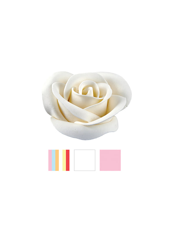 Roses large white (1 pack x 24pcs)