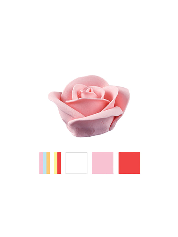 Roses large pink (1 pack x 24pcs)