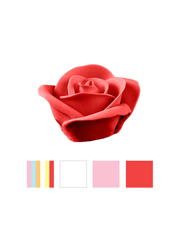 Roses large red (1 pack x 24pcs)