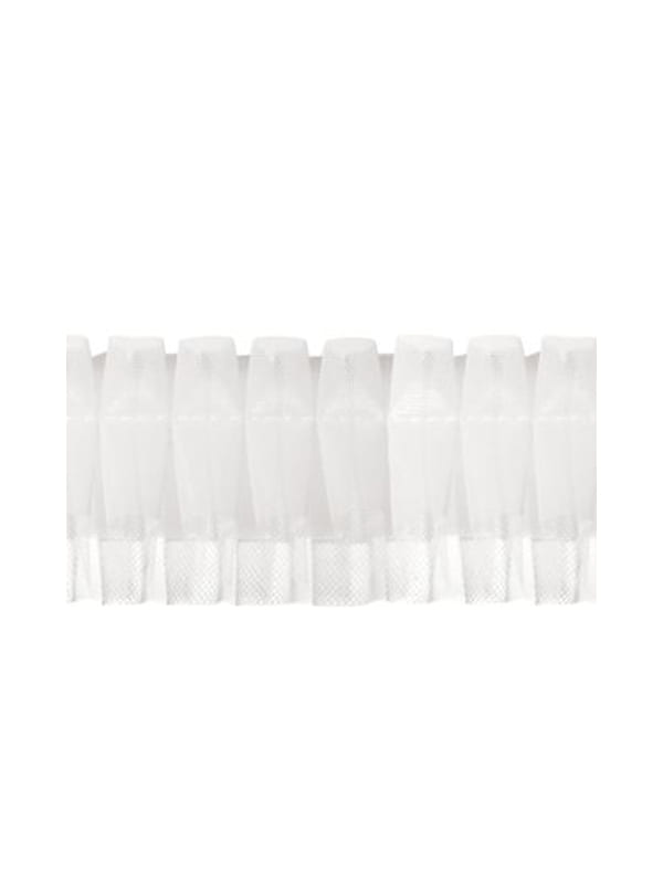 Tulle "Sandy" white (6,5cm x 20m)