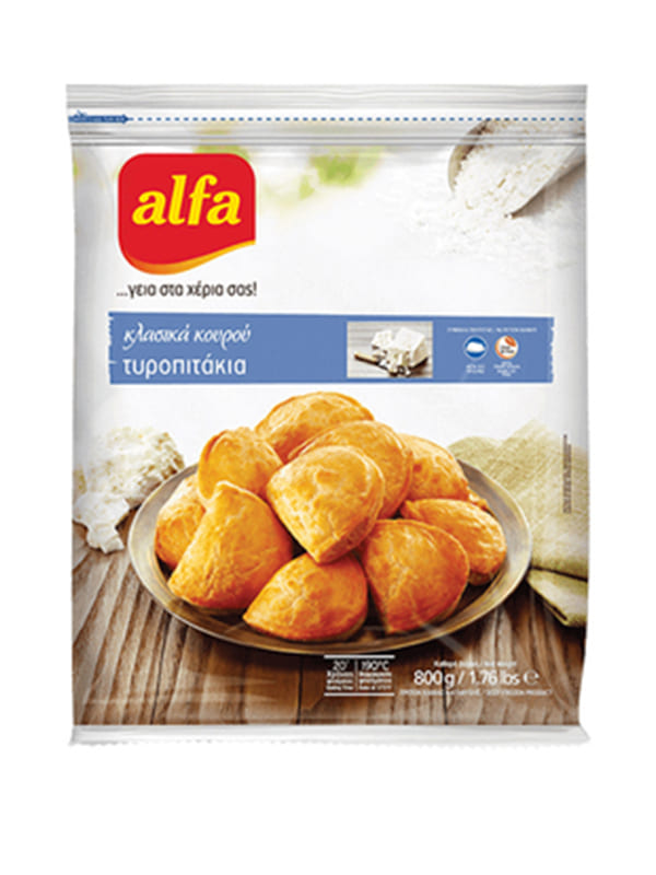 Classic kourou cheese pies Alfa 800gr