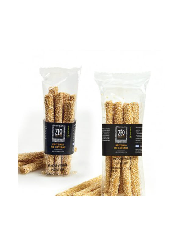 Display κριτσίνια σουσάμι 4Χ(10τεμΧ60g) ΖΕΩ