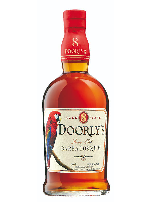 Doorlys 8 years 40% gold rum 70cl