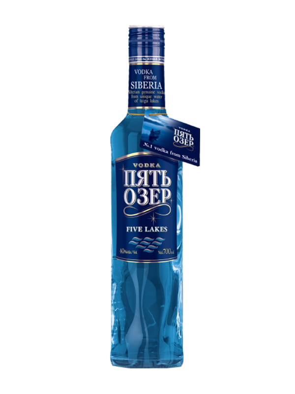 Vodka siberian five lakes 70cl 40%