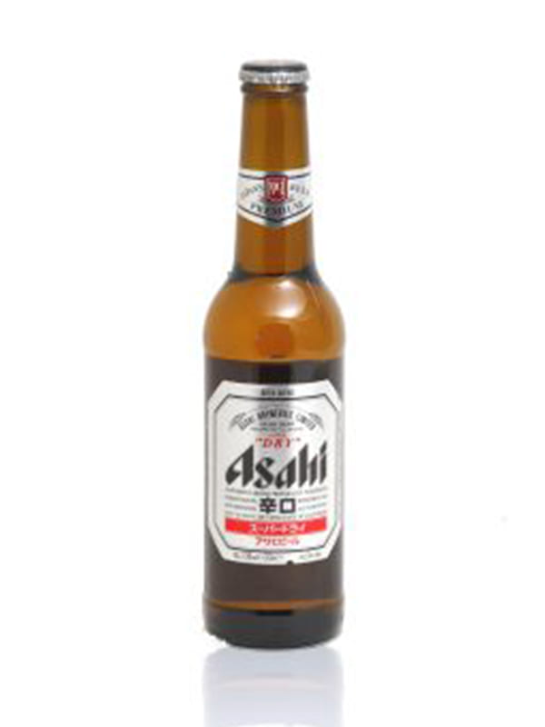 Asahi beer bottle 5% 330ml