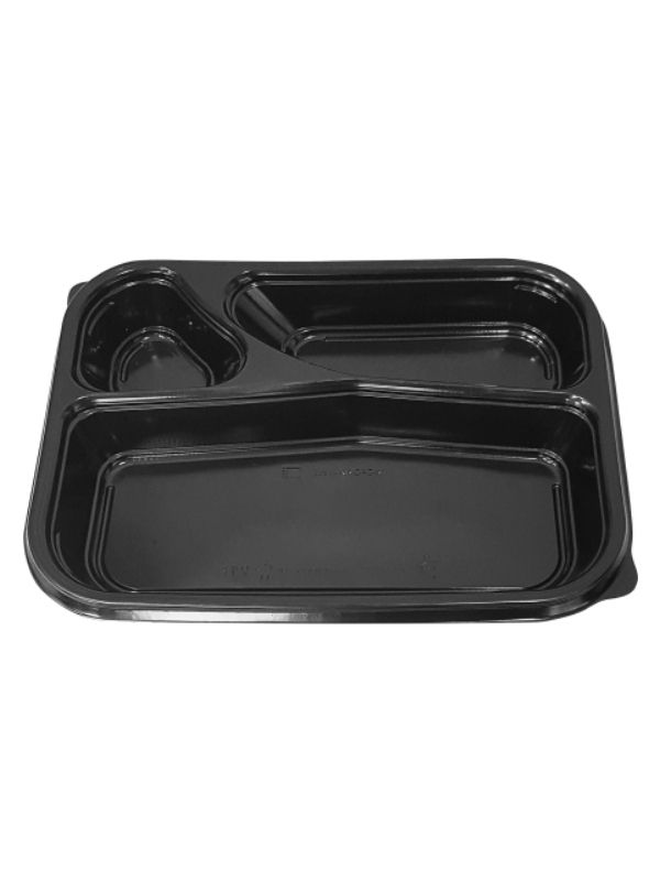 3-piece portion utensil black 280x210x35mm PC 10pcs
