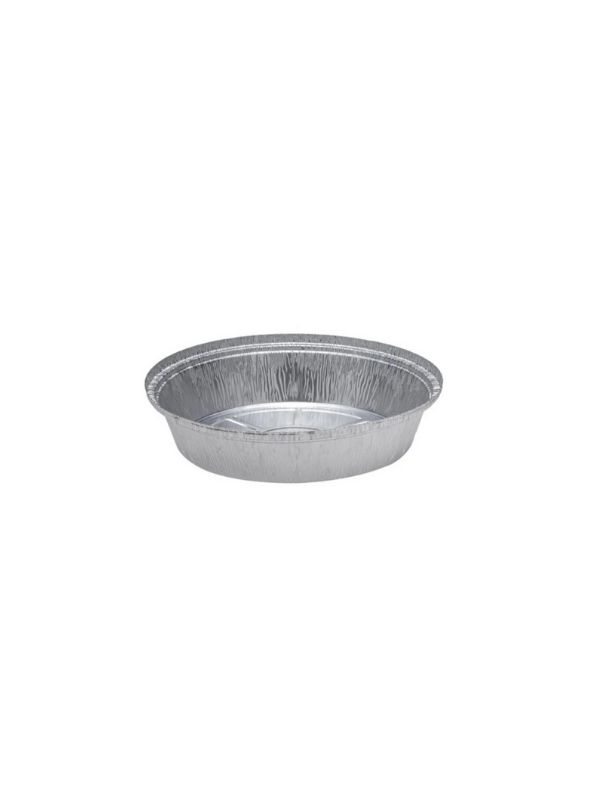 ALUMINIUM CONTAINER (ROUND SALAD TYPE) S-7BX 100PCS SANITAS