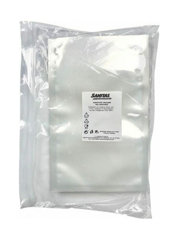 Σακούλες vacuum sous-vide (20X30cm) 100σακ SANITAS