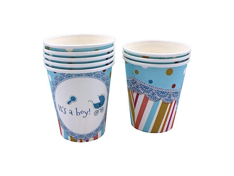 ΠΟΤΗΡΙ ΧΑΡΤΙΝΟ ΒΑΠΤ ΣΕΤ IT'S A BOY ΣΙΕΛ 50X170ml